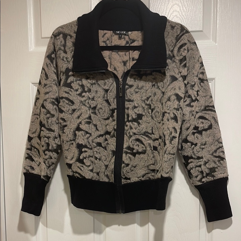 Nic+Zoe Zippered Cardigan